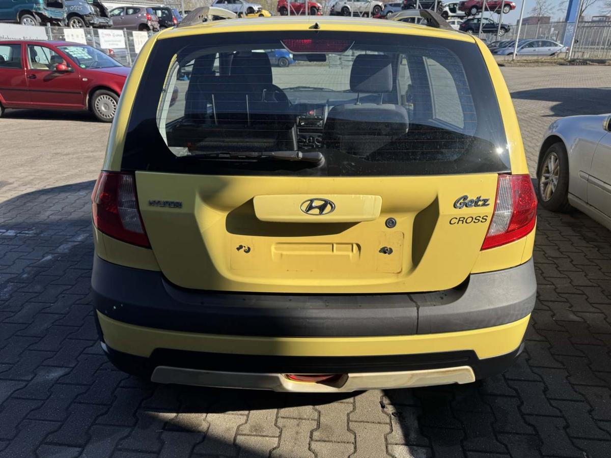 Hyundai Getz Cross original Sto&szlig;stange Stossf&auml;nger hinten 3W Willow Green Bj.2008